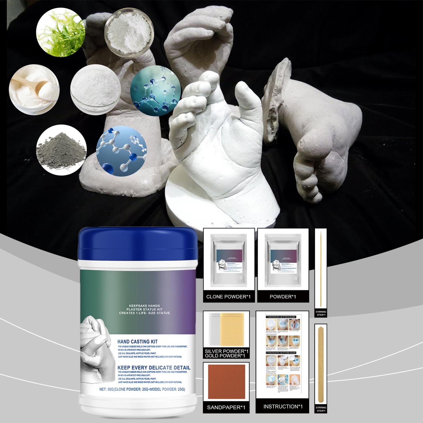 Soap Making Kit For Adults - طقم صب قوالب اليد والقدم للأطفال،