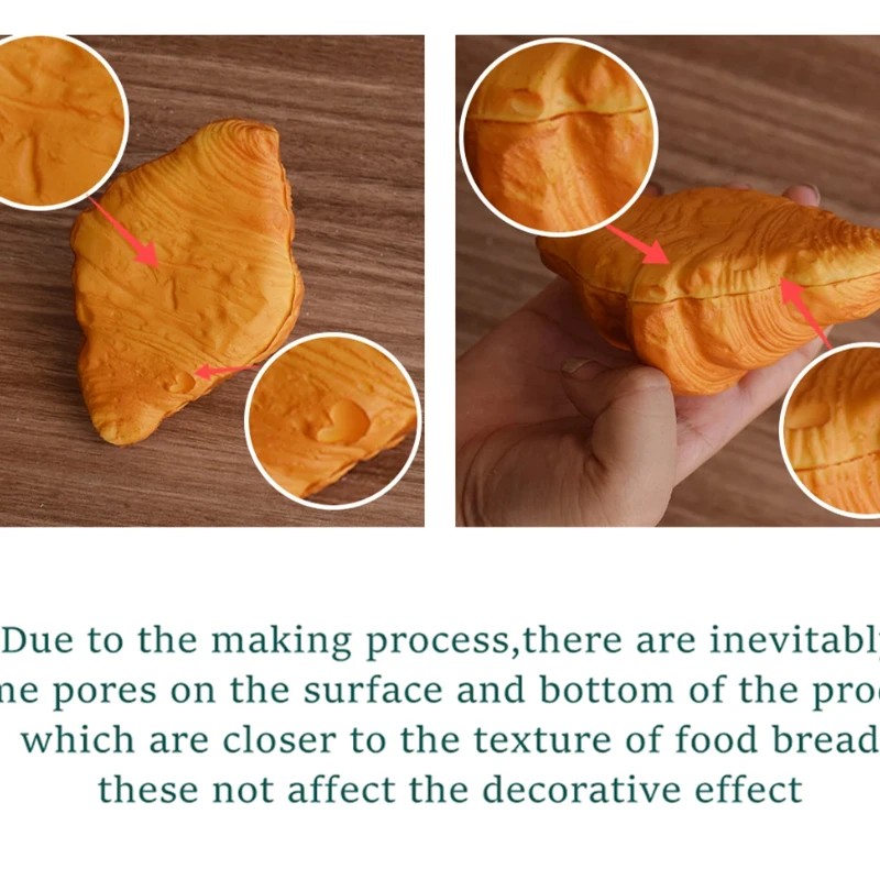 Soap Making Art - قالب سيليكون على شكل خبز محاكي،