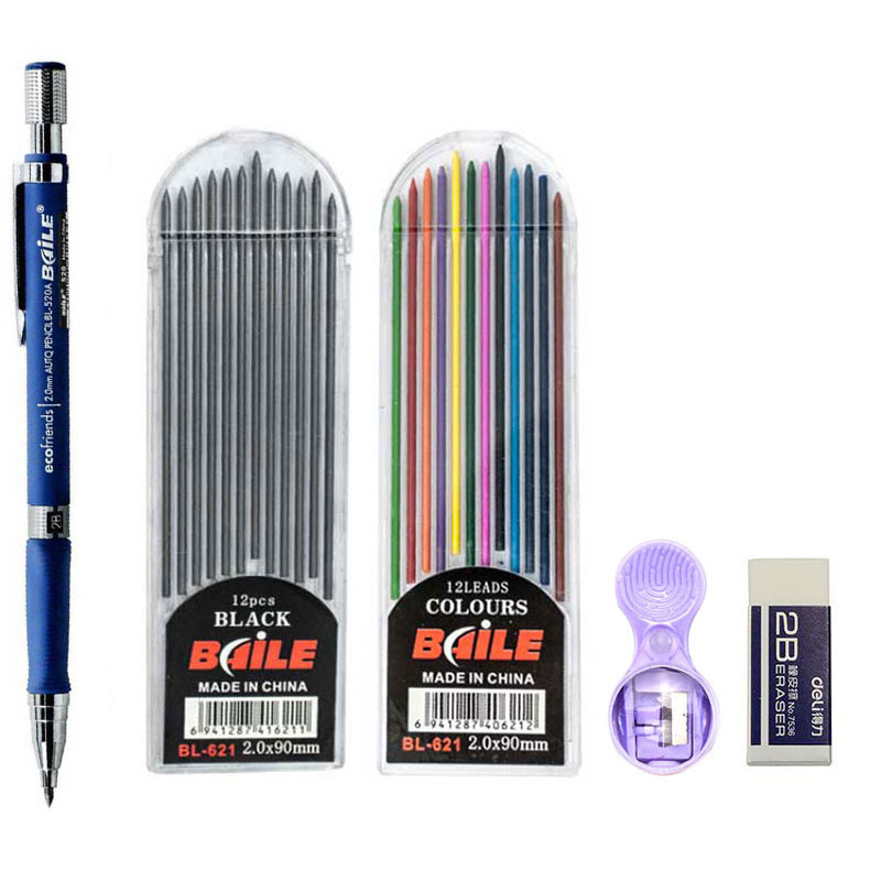 Staedtler Pencil Lumocolor - مجموعة أقلام رصاص ميكانيكية 2.0 ملم