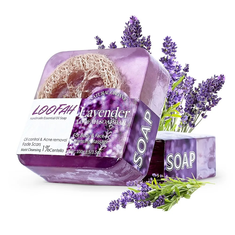 Soap Making Oils - صابون زيت اللافندر العضوي 100 جرام،