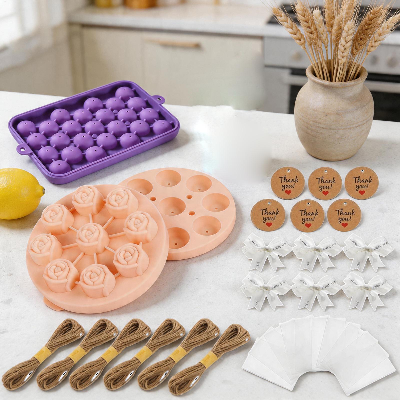 Soap Making Kit For Adults - مجموعة صنع الصابون للكبار، قوالب شموع