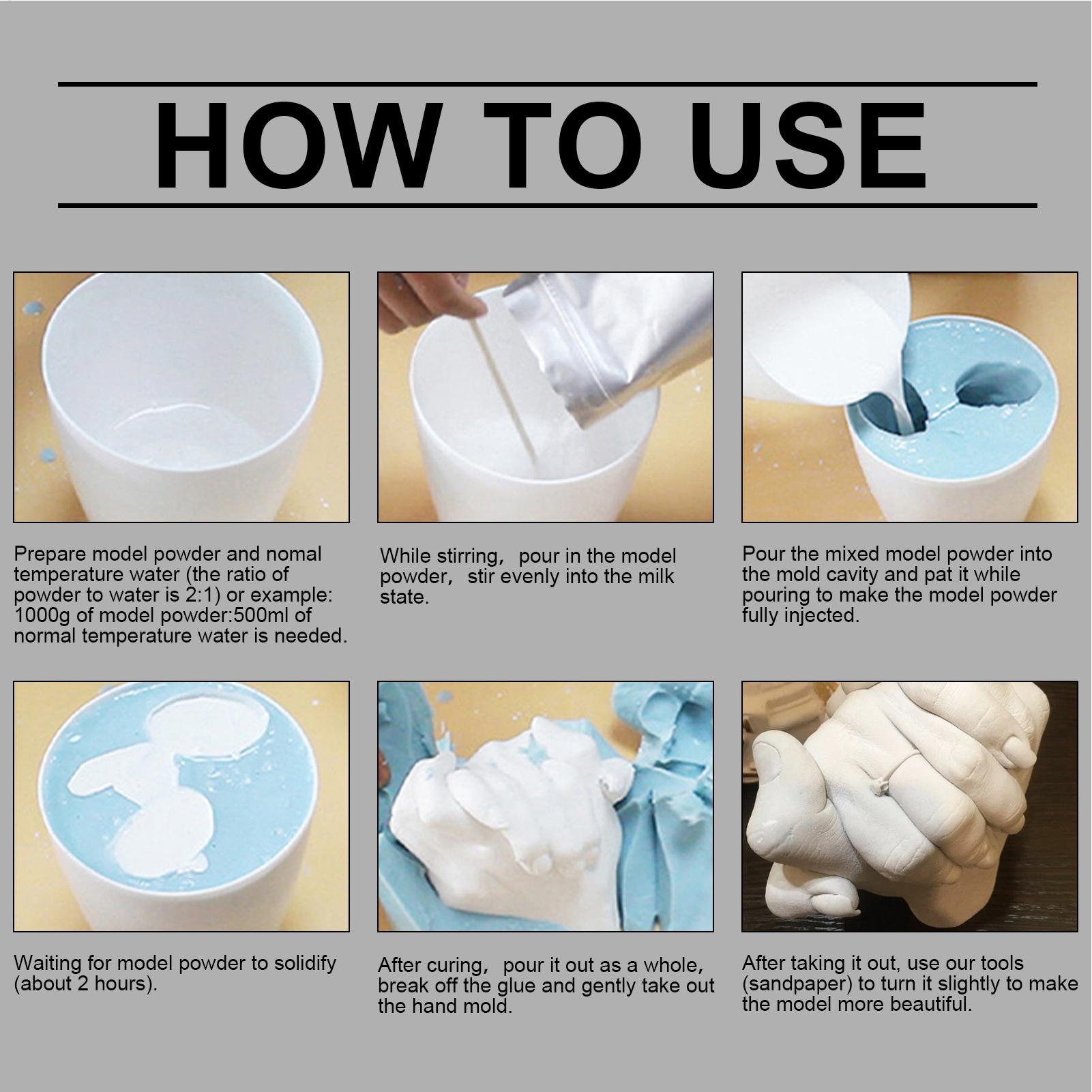طقم صب قوالب لليدين والقدمين ل - مراجعة Soap Making Kit For Adults وسعره