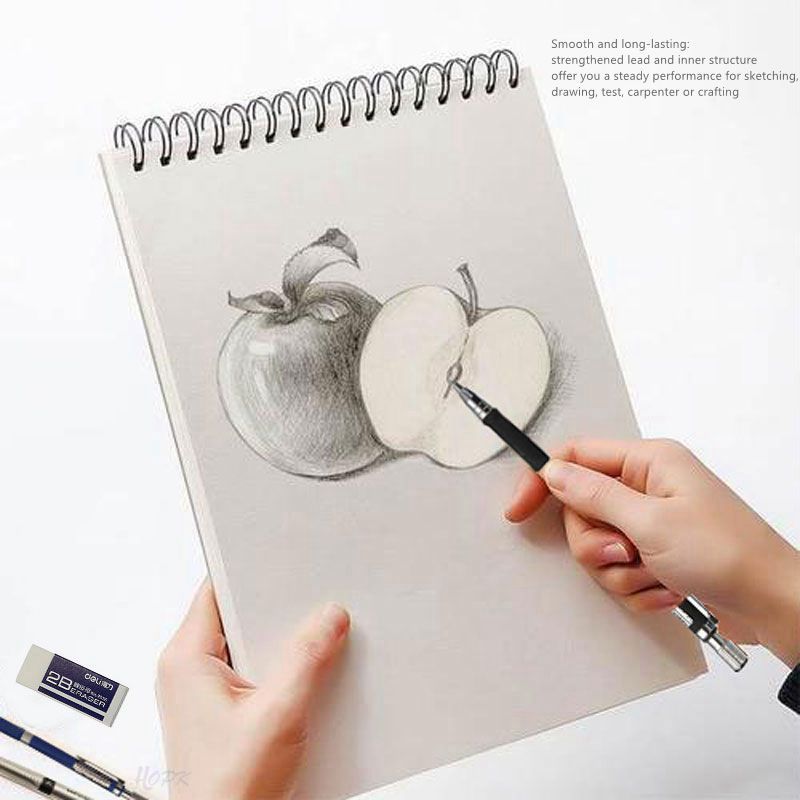 مجموعة أقلام رصاص ميكانيكية 2. - مراجعة Staedtler Pencil Lumocolor وسعره