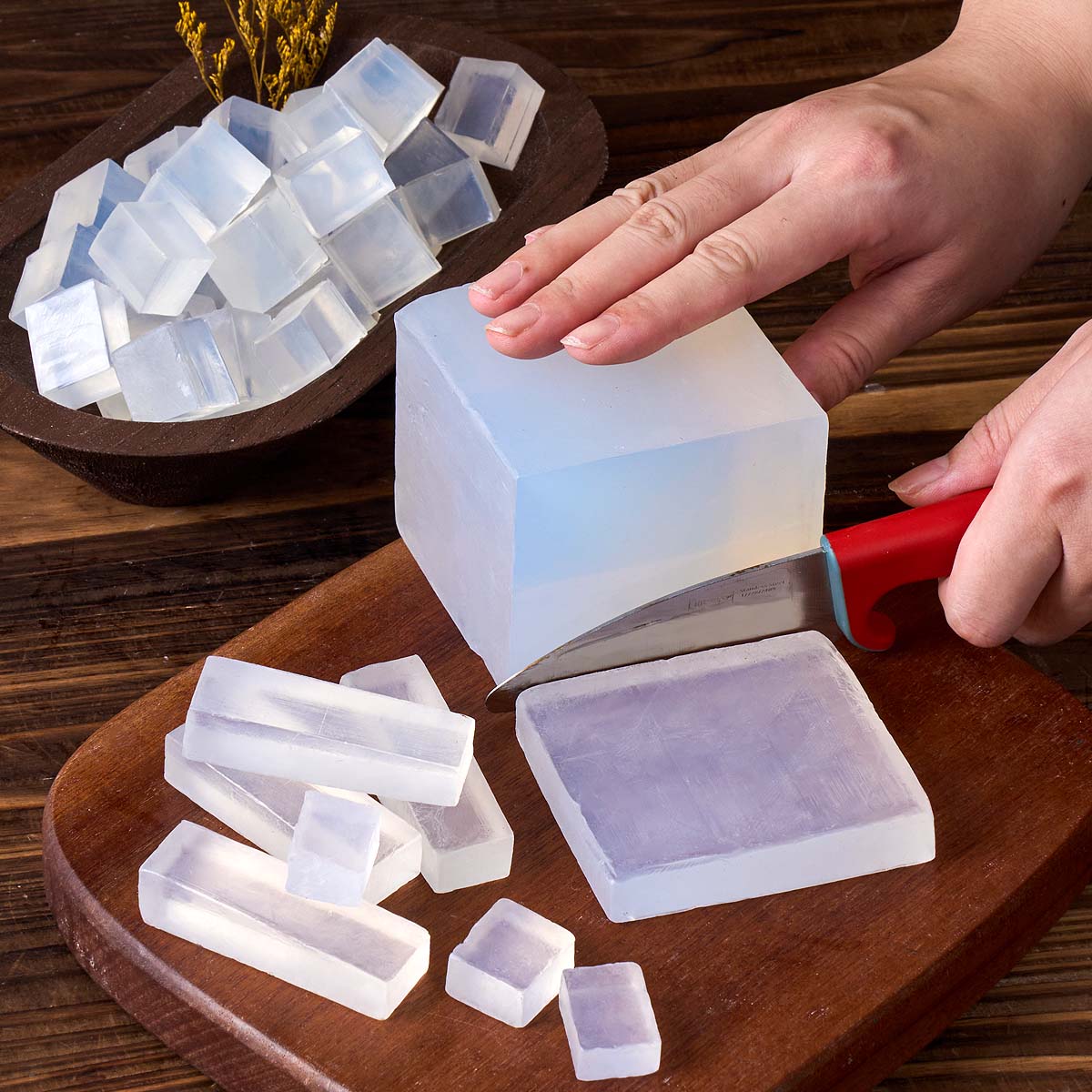 1000 جرام قاعدة صابون الجلسرين - مراجعة Soap Making Material Wholesale وسعره
