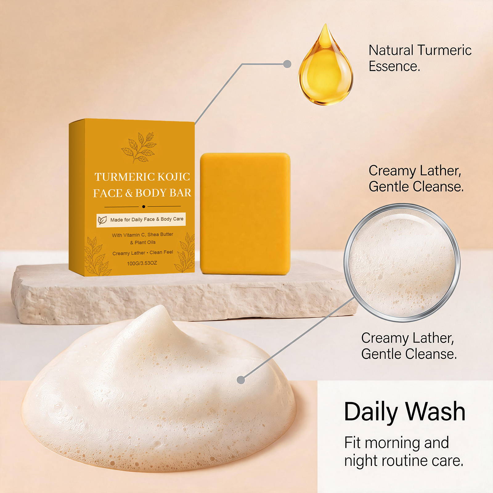 صابون الكركم وحمض الكوجيك المص - مراجعة Soap Making Oils وسعره